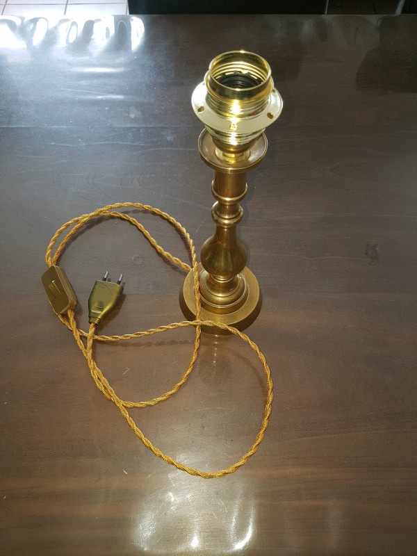 Rénovation de lampes ancienne