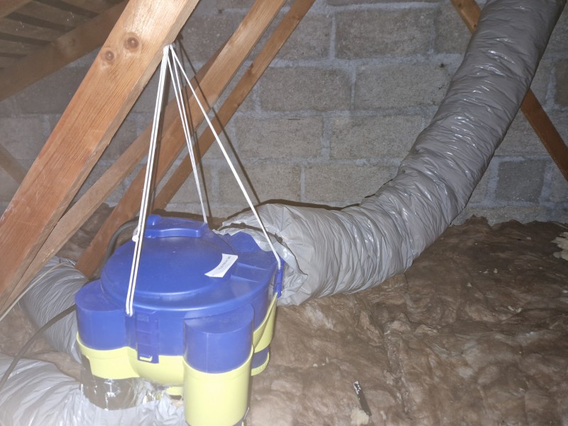 Remplacement d'une VMC hors service dans une maison ancienne à Fécamp 76